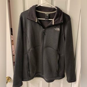 North Face Zip Sweatshirt Size XL. Like New.